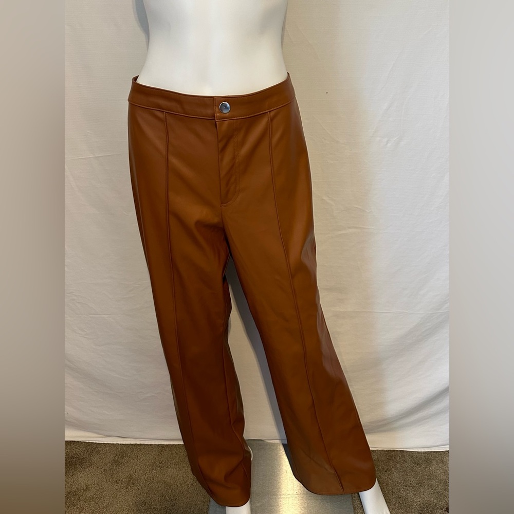 Wild Fable Faux Brown Leather Pants Size -12